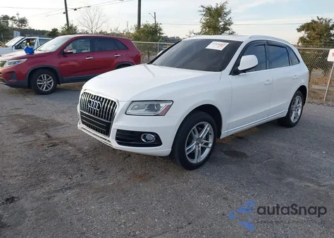 2014 Audi Q5 2.0T Premium from USA, damaged, VIN WA1LFAFP8EA045477